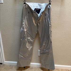 Spyder Silver Ski Pants Size 10